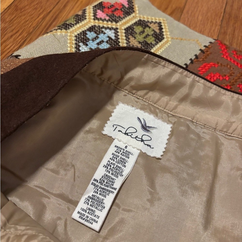 Tabitha Multicolor Patchwork Mini Skirt - image 5